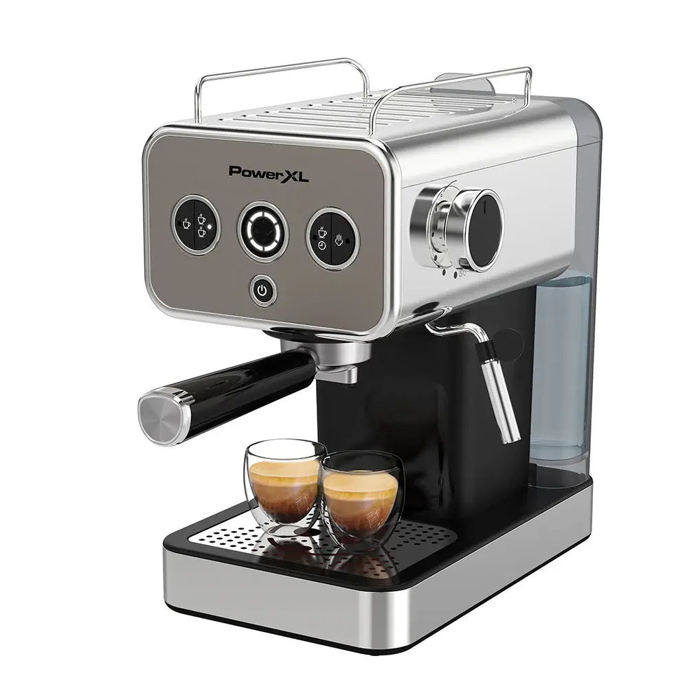 Cafetera Espresso Powerxl EM0112-0SPLA Fácil de Limpiar