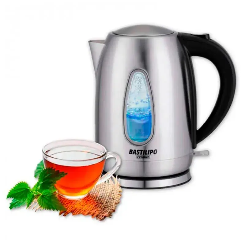 Hervidor de agua Bastilipo KT2200INOX 2200W 1,7L inox