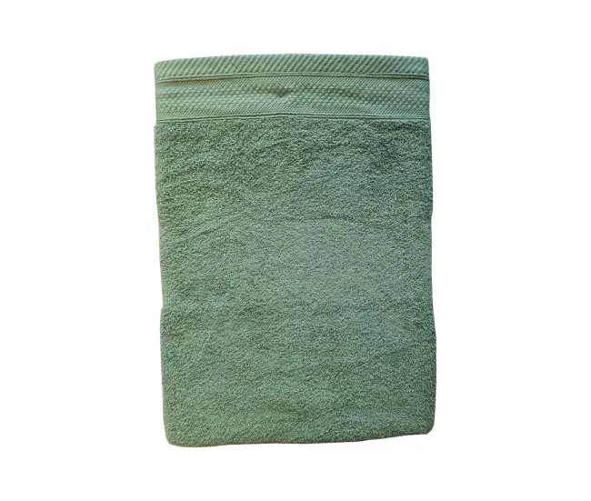 Toalla algodón VICTORIA 50x100cm color verde Algodón 100%