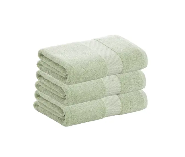 Toalla de Baño Absorbente Pack 3 Toallas Aqua Ducha de Algodón Donegal 70x140 cm Algodón 100% de 500gr/m2 de Calidad co...