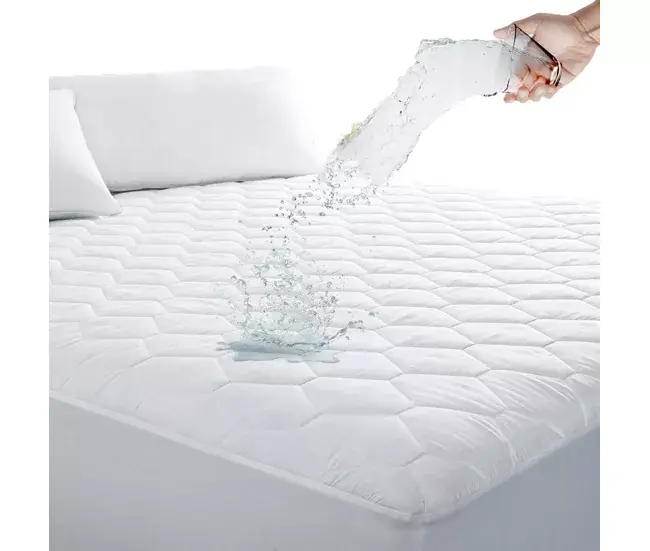 Protector Acolchado PU Impermeable transpirable cama de 80 con Garantí de 2 ños