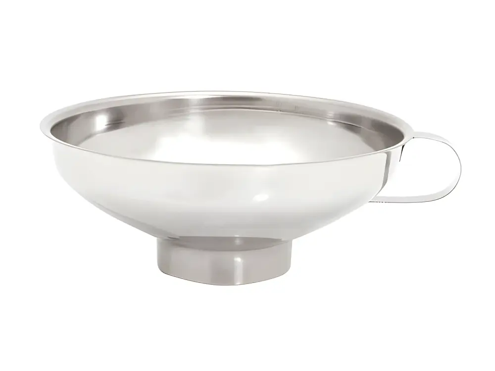 Embudo para mermelada de acero inoxidable Baumalu - Diámetro 14 cm