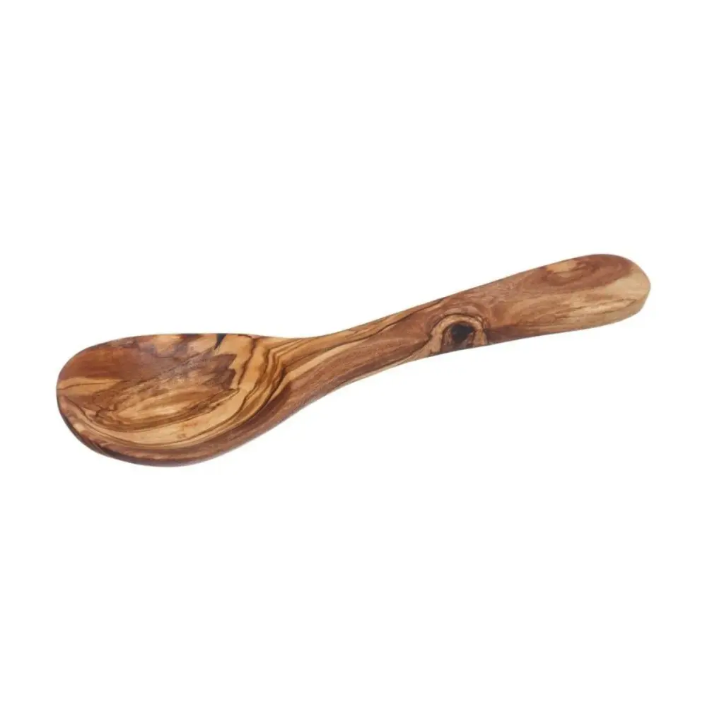 Cuchara para azúcar, especias y salsas de madera de olivo Selbrae