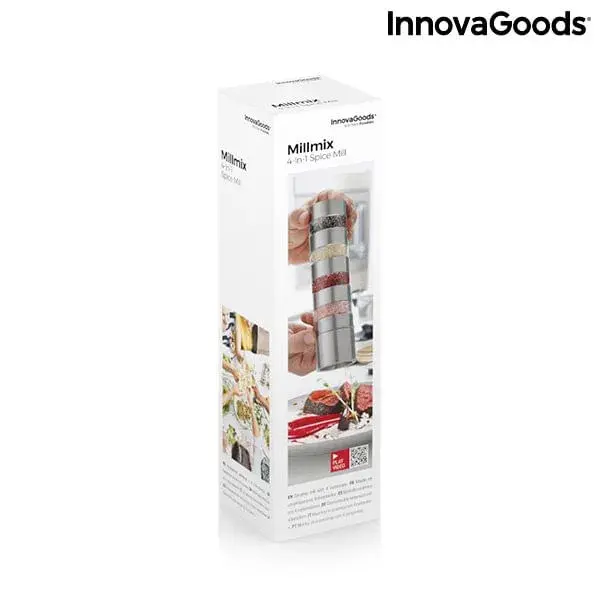 Molinillo de Especias 4 en 1 Millmix InnovaGoods