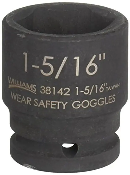 Dado De Impacto Breve 1 5/16" X 3/4", Williams 38142