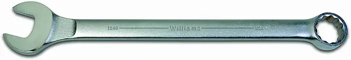 Llave Combinada De 2-1/2, Acabado En Cromo Satinado, 12 Puntos, Williams 1197