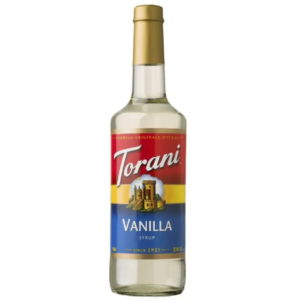 TORANI JARABE PARA BEBIDAS SABOR VAINILLA 750 ML