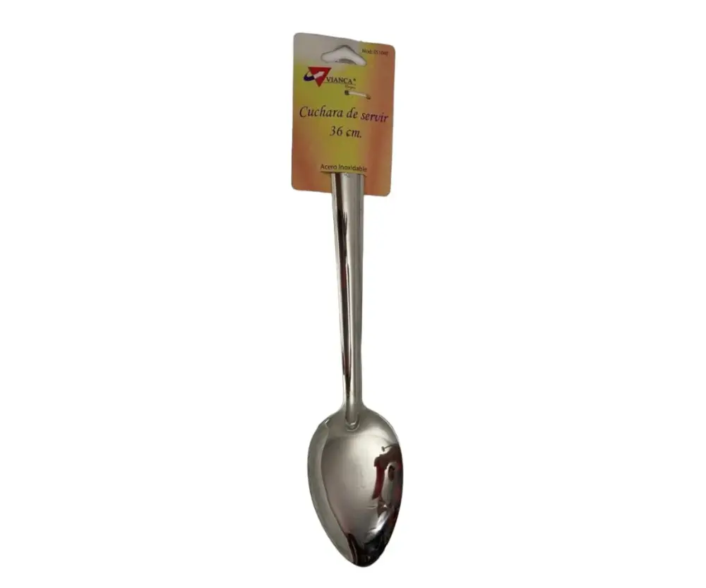 Cuchara de Servicio 30 cm Vianca Acero Inoxidable | Resistente, Ligera y Fino
