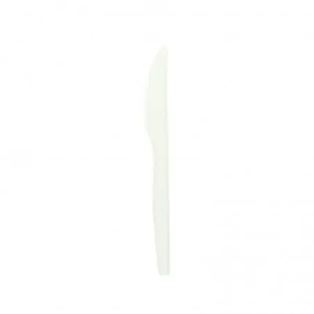 Cuberterí Desechable. Cuchillo con Revestimiento Cerámico