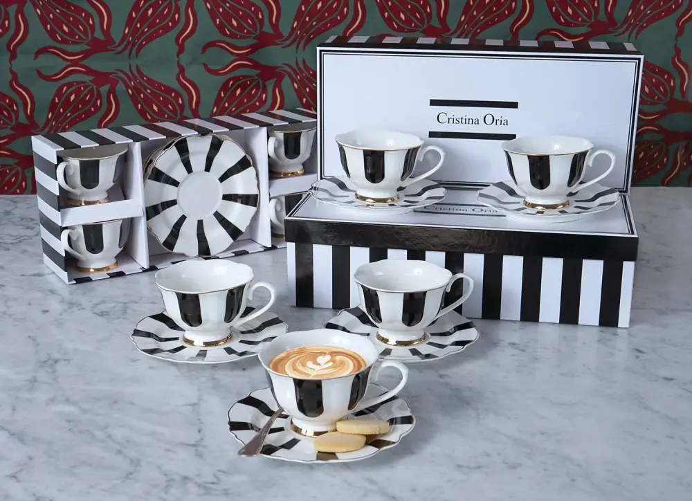 Caja De Regalo Tazas Y Platos Cristina Oria