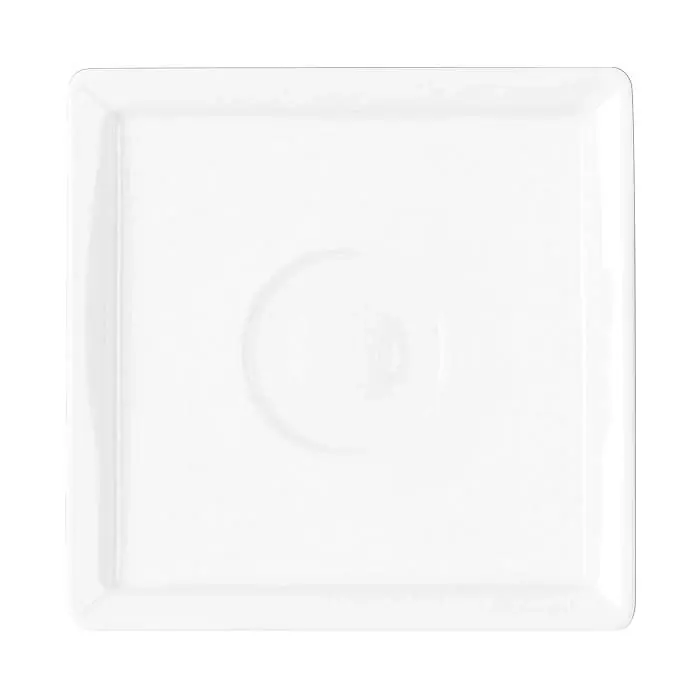 Plato Taza Moka Cuadrado 12.8 cm Fine Dine
