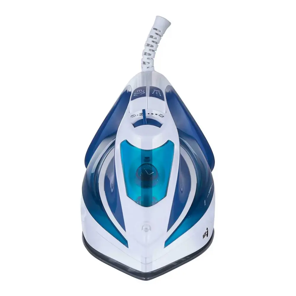 Plancha de vapor Fagor Comforta FGE698 3000W 480ml suela cerámica azul/blanco | Vapor Continuo | Ligero