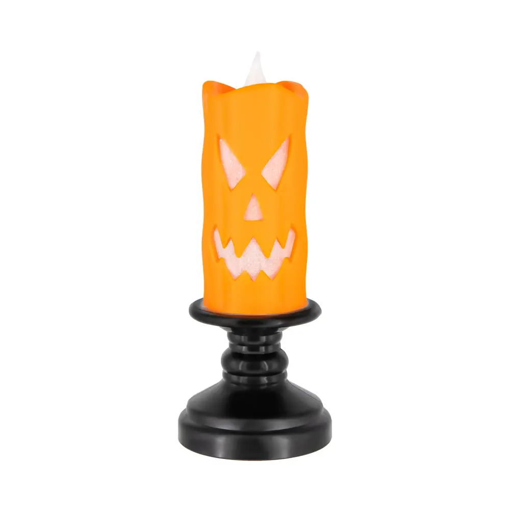 Vela LED de calabaza de Halloween