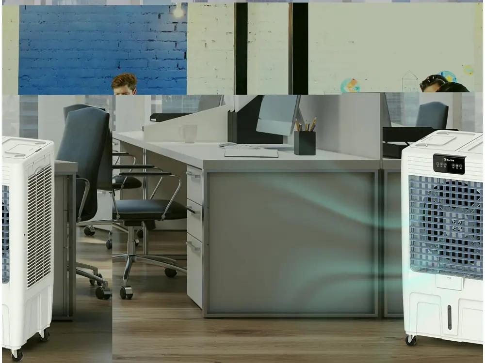 Climatizador Evaporativo de Gran Caudal con panel celulosa