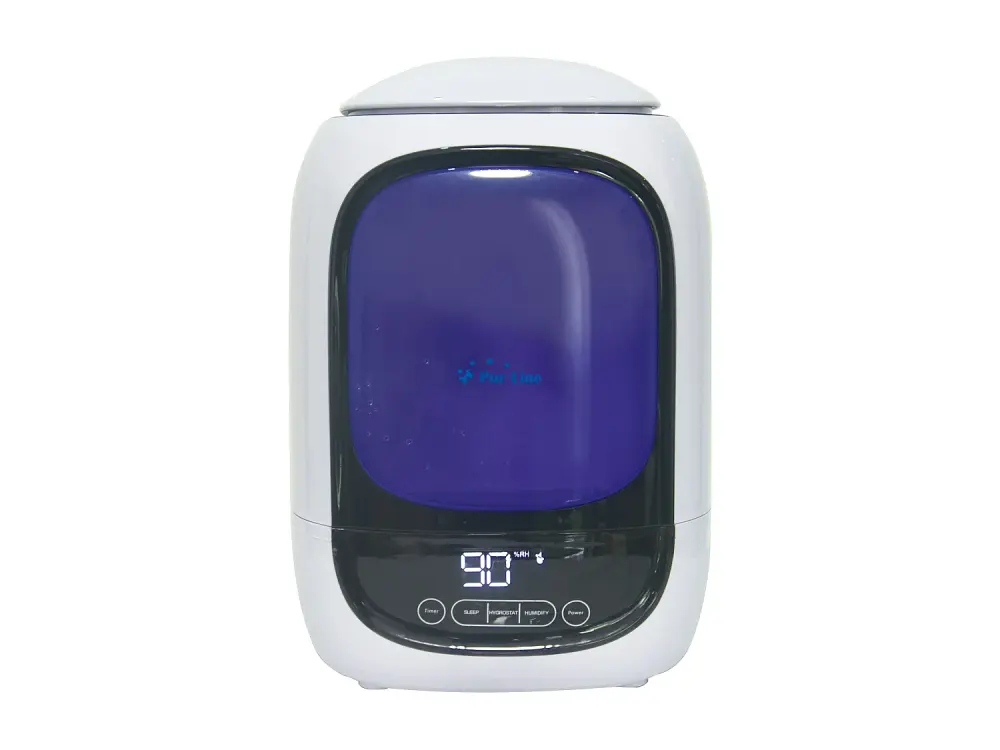 Humidificador de ultrasonidos 28W vapor frío y templado 30m2