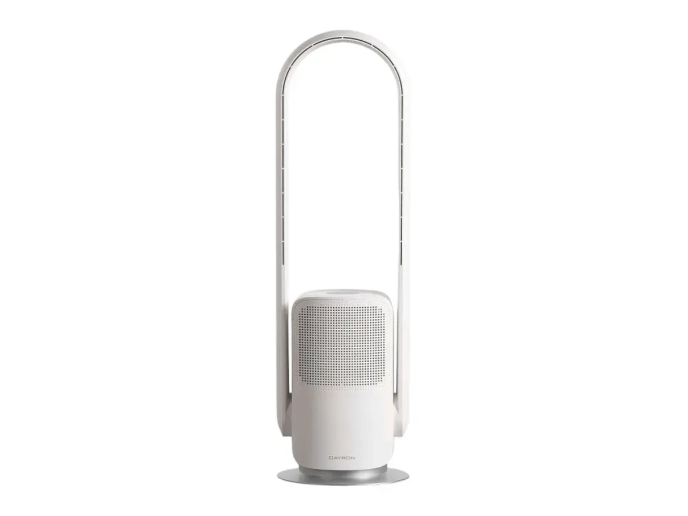 Ventilador de Pie WiFi Ø25.5cm 26W 9 Velocidades Vital Silence Blanco Dayron