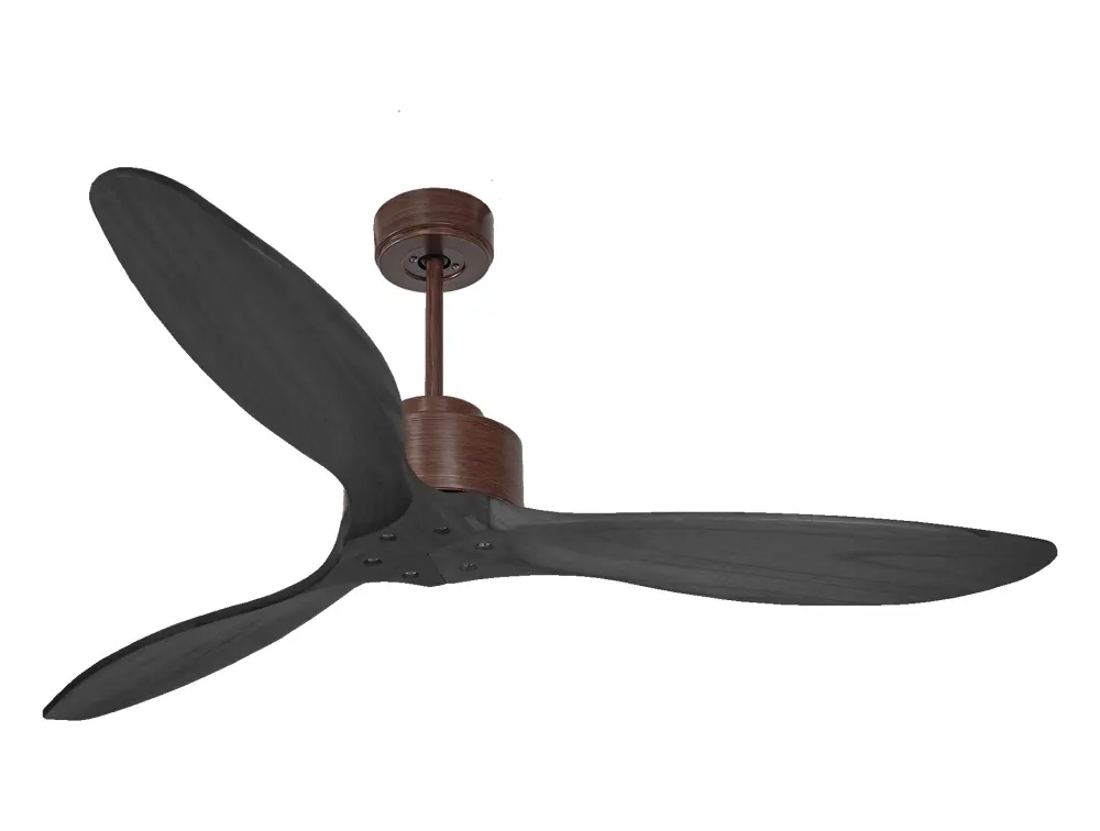 Ventilador de techo ø132 cm con Wi-Fi de dos caras hypersilence para 35 m²