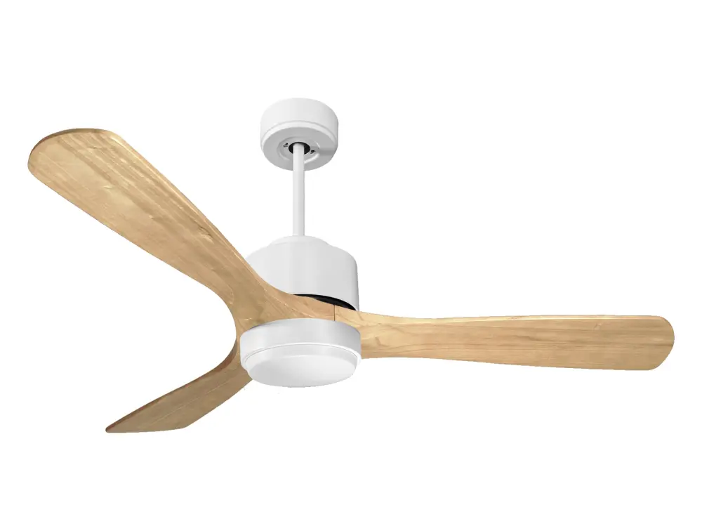 Ventilador de techo ø132 cm con Wi-Fi reutilizable hypersilence para 35 m²