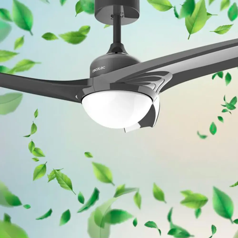 Ventilador de techo Cecotec EnergySilence Aero 470 49W función verano/invierno gris Ø106 cm