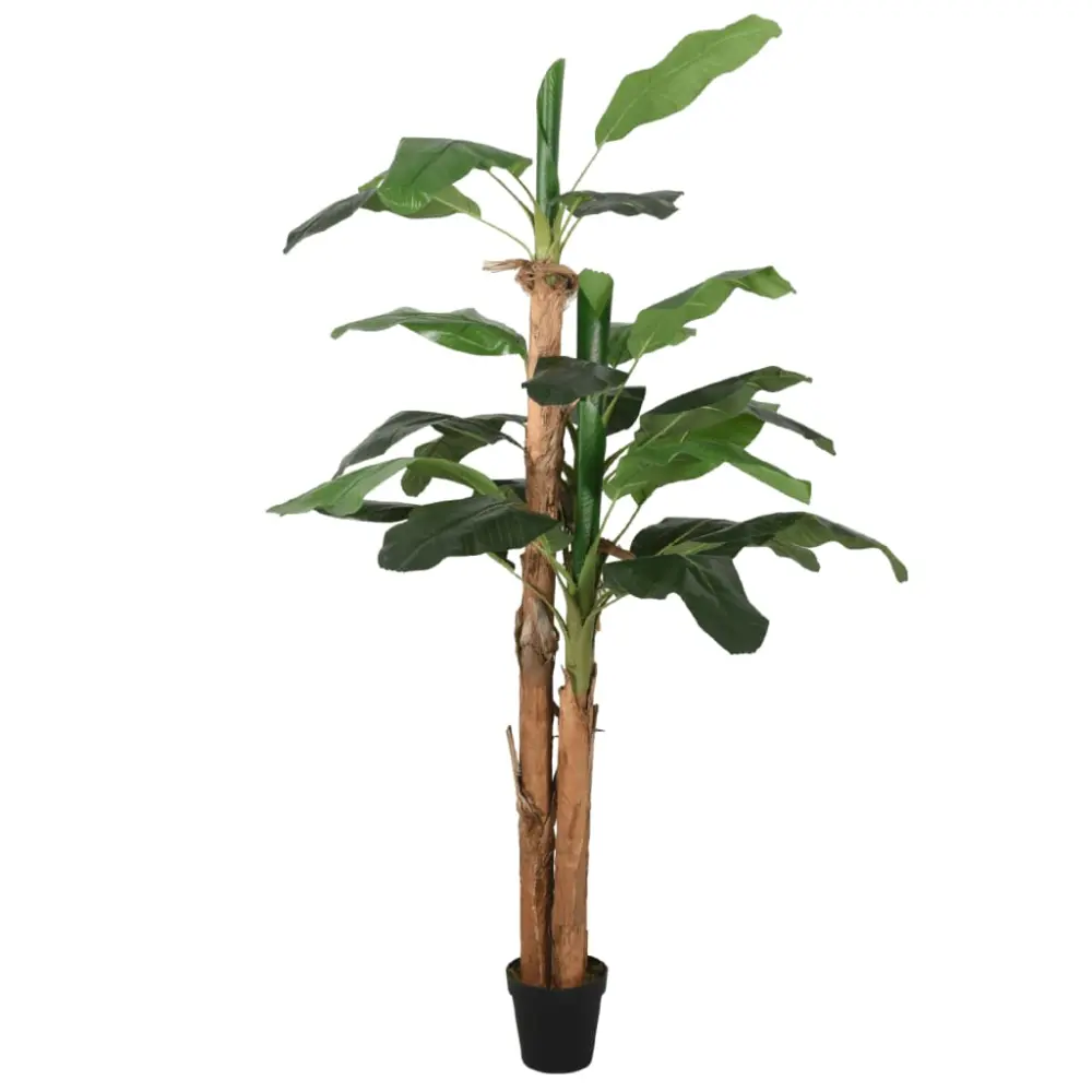 Árbol de Olivo Artificial vidaXL árbol de plátano artificial 19 hojas verde 180 cm