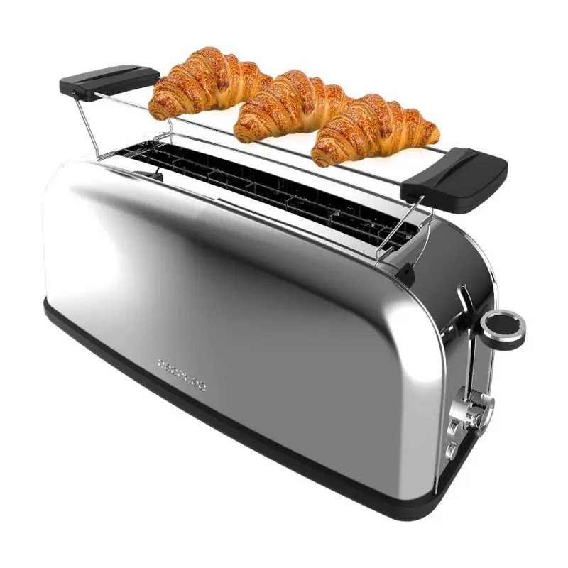 Cecotec tostador vertical tostador vertical toastin' time 850 inox duradero Potencia 800W